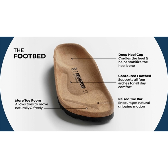 NITB Birkenstock Arizona BS Silver All Leather Soft Footbed NARROW Sandal - Picture 3 of 3